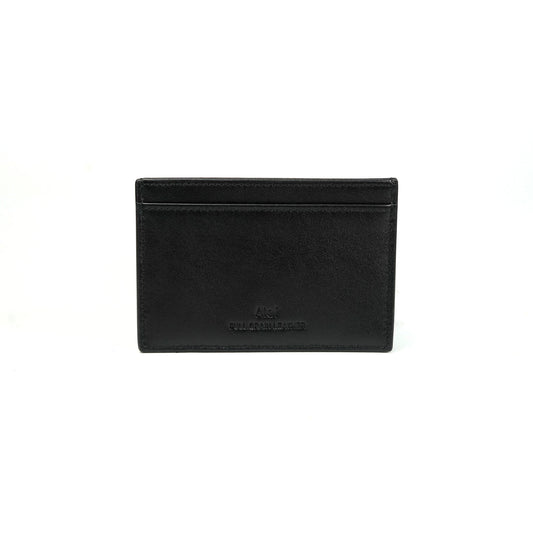 Alef Andrew RFID-Protected Leather Cardholder (Black)
