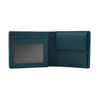 Alef Camden Bifold RFID Protected Italian Leather with Centre Flap and Coin Compartment (Dark Green)