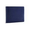 Alef Camden Bifold RFID Protected Italian Leather with Card Slot and Coin Compartment (Navy)