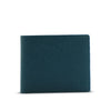 Alef Camden Bifold RFID Protected Italian Leather Wallet with Card Slot and Coin Compartment (Dark Green)