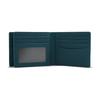 Alef Camden Bifold RFID Protected Italian Leather Wallet with Centre Flap (Dark Green)