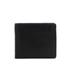 Alef Rhine RFID Protected Bifold Men's Leather Wallet with Coin Compartment (Black)
