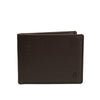 Alef Surrey Bifold Leather Wallet with Card Window and Card Slots (Cognac)