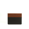 Alef Tokyo Men's Leather Cardholder with RFID-Protection (Brown/Cafe)