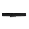 Alef Dalvey Men's Leather Auto-lock Pin Buckle Belt (Black)