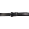 Alef Grange Men's Pin Buckle Reversible 35mm Slim Leather Belt (Black /Navy)