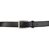 Alef Scott Pin Buckle 35mm Men's Leather Belt (Black)