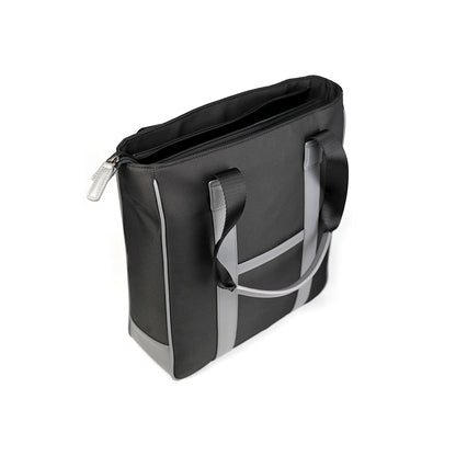 Alef Garreth Men's Nylon Shopper Bag (Black)