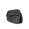 Alef Landon Men's Lightweight Water-Resistant Nylon Messenger Bag With Adjustable Sling (Grey)