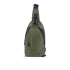 Alef Landon Men's Lightweight Water-Resistant Nylon  Crossbody Chest Bag (Green)