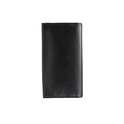 Alef Andrew RFID-Protected Long Leather Wallet (Black)