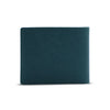 Alef Camden Bifold RFID Protected Italian Leather Wallet with Card Slot and Coin Compartment (Dark Green)