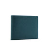 Alef Camden Bifold RFID Protected Italian Leather Wallet with Card (Dark Green)