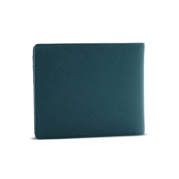 Alef Camden Bifold RFID Protected Italian Leather Wallet with Centre Flap (Dark Green)