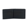 Alef Rhine RFID Protected Bifold Men's Leather Wallet with Flap & Coin Compartment (Navy)