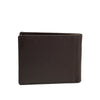 Alef Surrey Bifold  Mini Leather Wallet with Card Window and Card Slots (COGNAC)