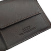 Alef Surrey Bifold  Mini Leather Wallet with Card Window and Card Slots (COGNAC)