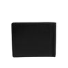 Alef Surrey Bifold Leather Wallet with Card Window and Coin Compartment (BLACK)