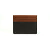 Alef Tokyo Men's Leather Cardholder with RFID-Protection (Brown/Cafe)