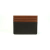 Alef Tokyo Men's Leather Cardholder with RFID-Protection (Brown/Cafe)