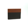 Alef Tokyo Men's Leather Cardholder with RFID-Protection (Brown/Cafe)