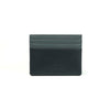 Alef Tokyo Men's Leather Cardholder with RFID-Protection (Navy/Grey)