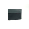 Alef Tokyo Men's Leather Cardholder with RFID-Protection (Navy/Grey)