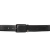 Alef Dean  Reversible Men's Leather 35mm Pin-Buckle Belt (Black/Cafe)