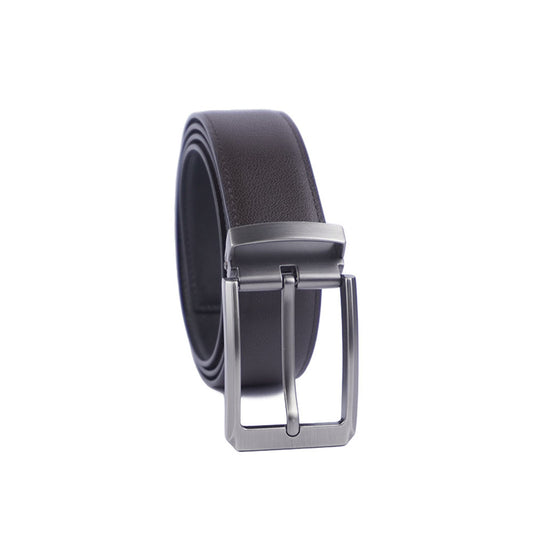 Alef Dean Reversible Men's 35mm Leather Belt (Cafe)