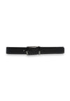 Alef Dean  Reversible Men's Leather Pin-Buckle Belt (Black/Tan)