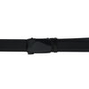 Alef Oxley Men's Leather Auto-lock Solid Buckle 32mm Belt (Black)