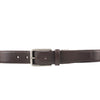 Alef Scott Pin Buckle 35mm Men's Leather Belt (Cafe)