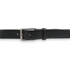 Alef Scott Pin Buckle 35mm Men's Leather Belt (Black)