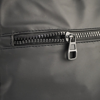 Alef Featherweight1 Lightweight Nylon Water-resistant Medium Shoulder Bag (Black)