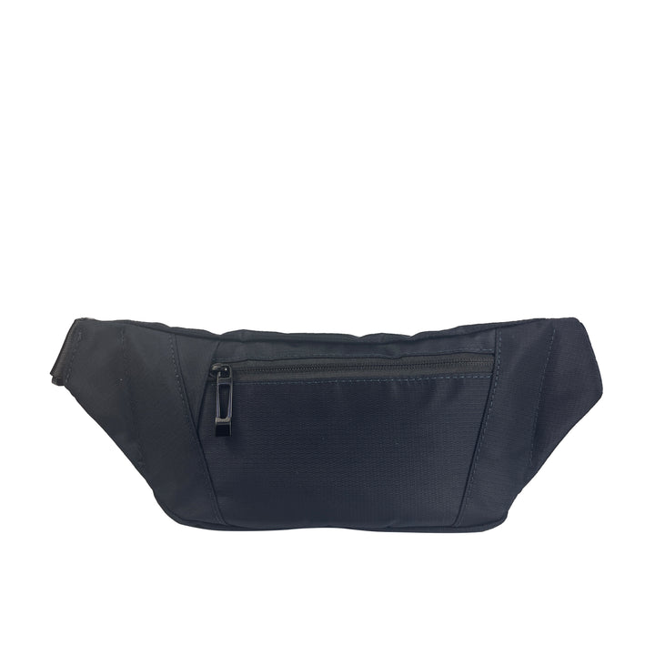 Alef Greenwich Lightweight Water-resistant Nylon Waist Pouch (Black)