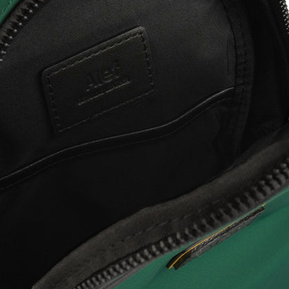 Alef Joe Men's Lightweight Nylon Water-resistant Chest Bag (Dark Green)