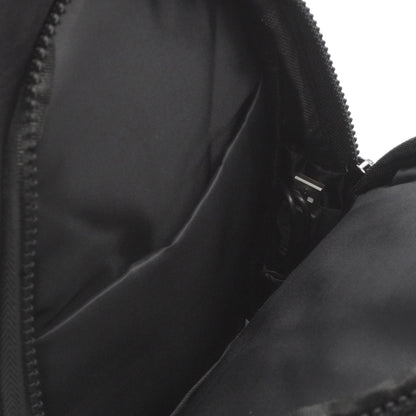 Alef Kyoto Men's Lightweight Nylon Crossbody Chest Sling Bag and Shoulder Sling Bag (Black)