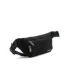 Alef Kyoto Men's Lightweight Water-resistant Nylon Waist Pouch (Black)