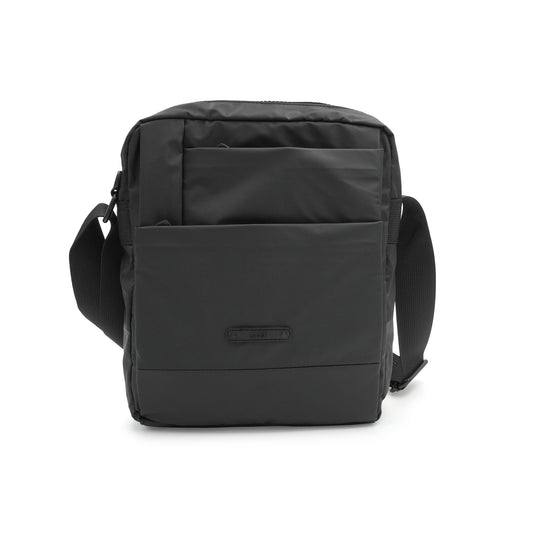 Alef Featherweight1 Lightweight Nylon Water-resistant Shoulder Bag (Black)