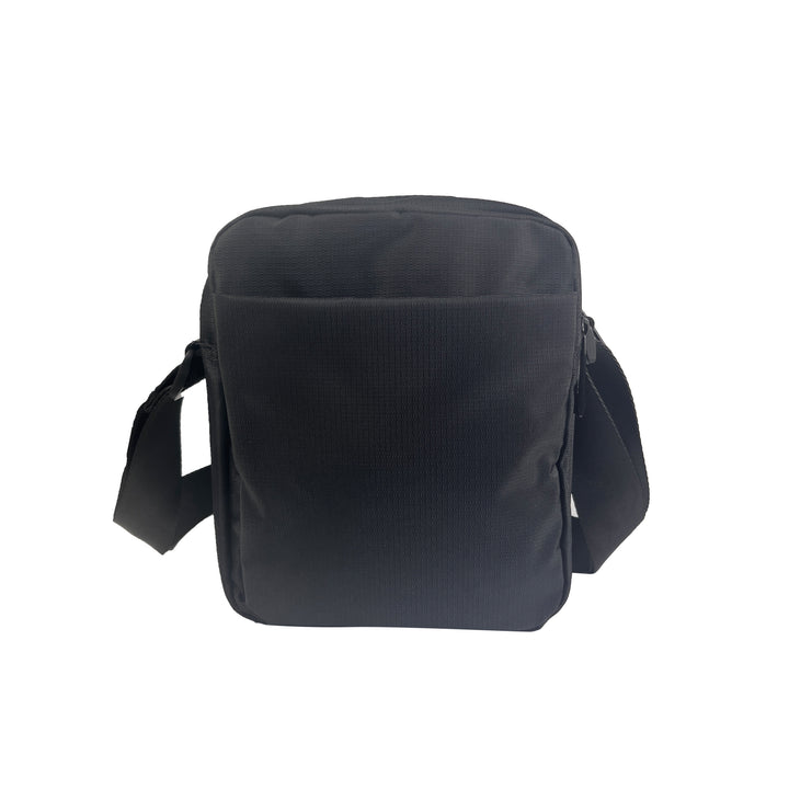 Alef Greenwich Lightweight Water-resistant Nylon Shoulder Bag (Black)