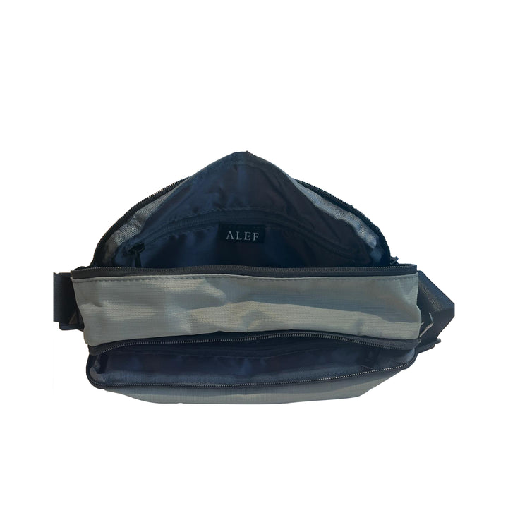 Alef Greenwich Lightweight Water-resistant Nylon Shoulder Bag (Green)