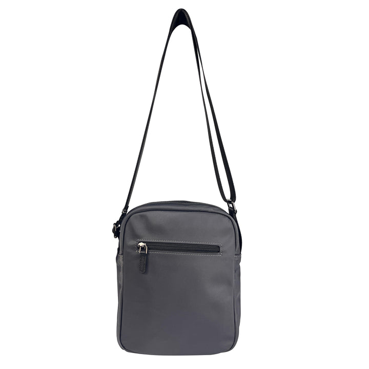 Alef Hamptons Lightweight Nylon Shoulder Bag (Grey)