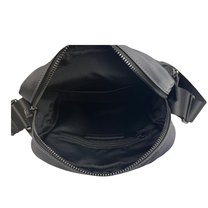 Alef Hamptons Lightweight Nylon Shoulder Bag (Grey)