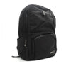 Alef Kyoto Men's Lightweight Water-resistant Nylon Backpack (Black)