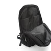 Alef Kyoto Men's Lightweight Water-resistant Nylon Backpack (Black)