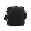 Alef Kyoto Men's Lightweight Water-resistant Nylon Crossbody Shoulder Bag (Black)