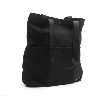 Alef Kyoto Men's Nylon Hand Bag and Shoulder Bag (Navy)