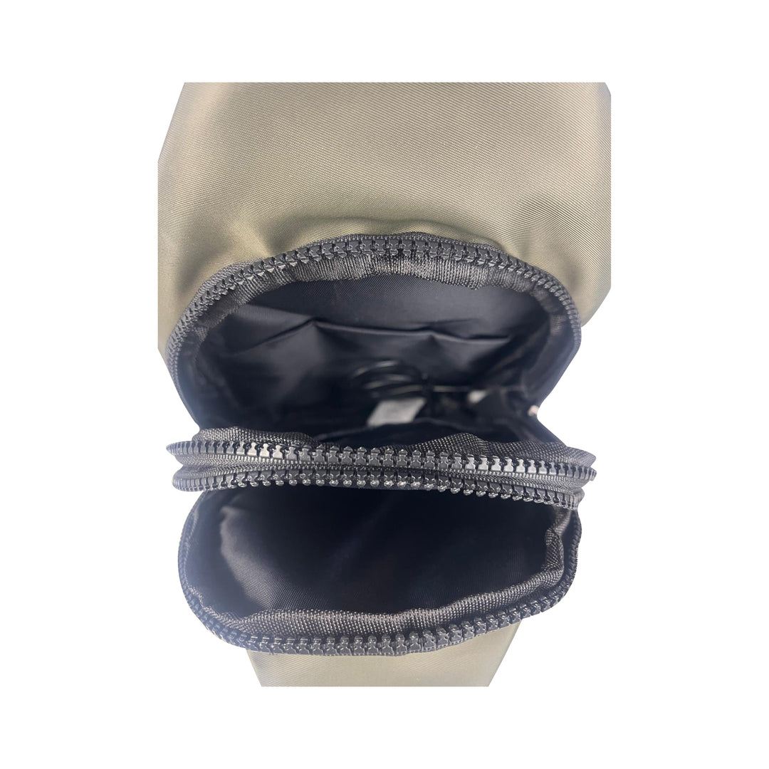 Alef Landon Men's Lightweight Water-Resistant Nylon  Crossbody Chest Bag (Green)