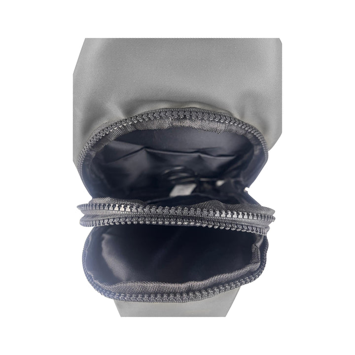 Alef Landon Men's Lightweight Water-Resistant Nylon Crossbody Chest Bag (Grey)