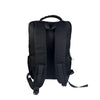 Alef Landon Men's Lightweight Water-Resistant Nylon Backpack (Black)